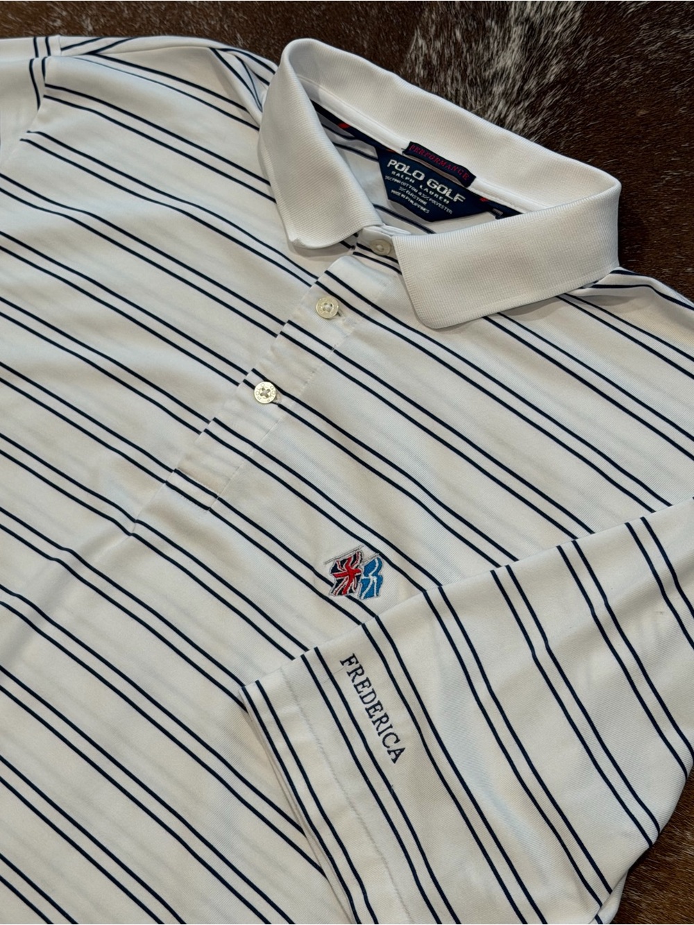 Polo Golf Ralph Lauren Frederica Striped Performance Polo Men’s XL